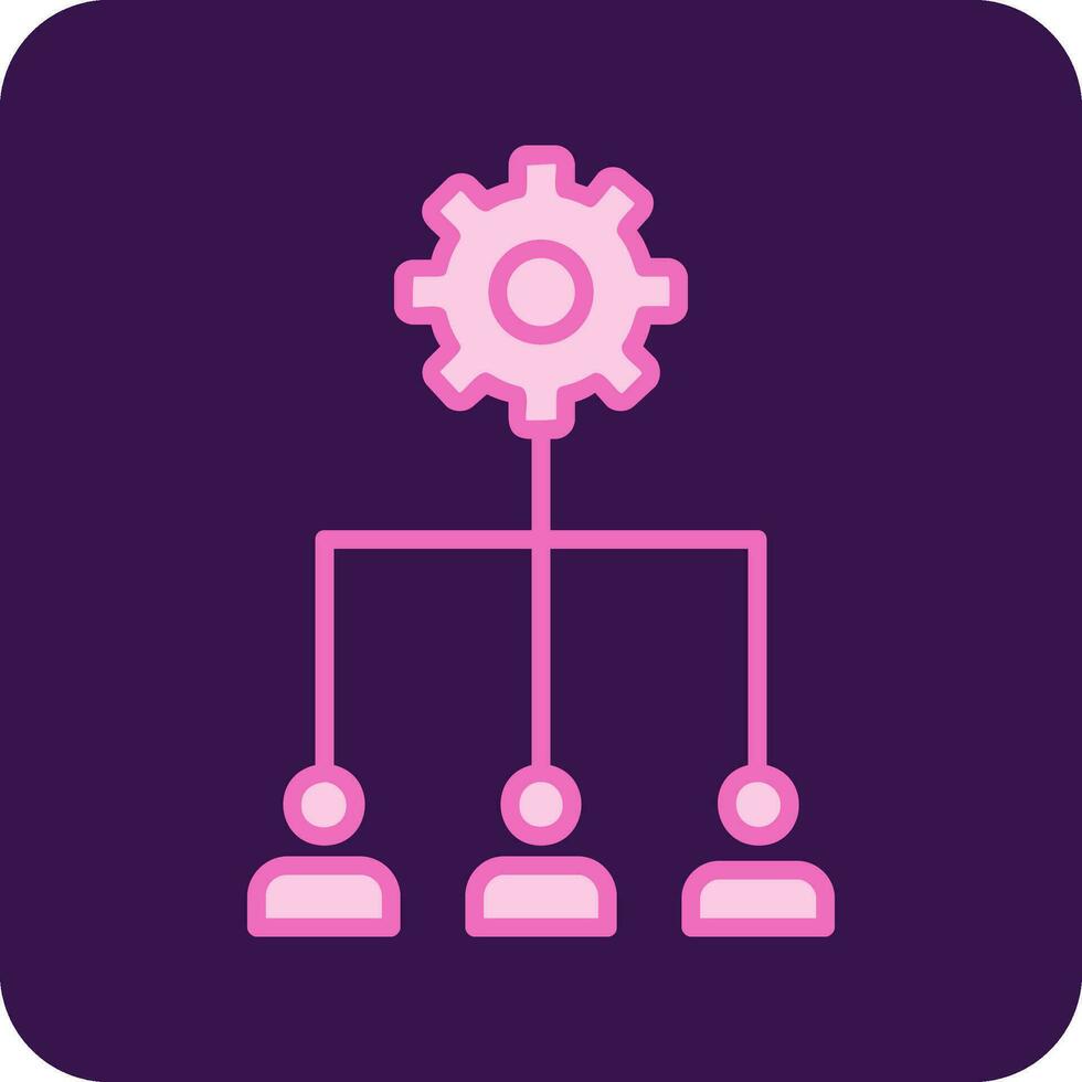 icône de vecteur de gestion d'équipe