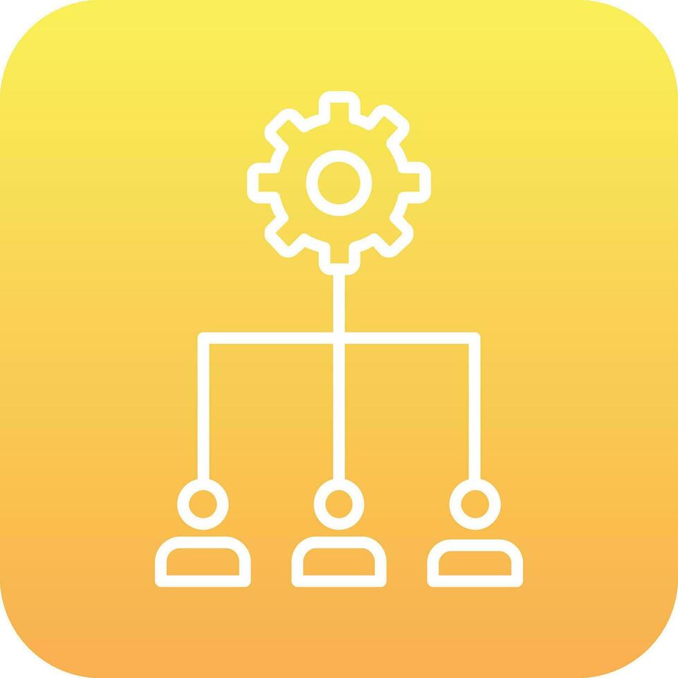 icône de vecteur de gestion d'équipe