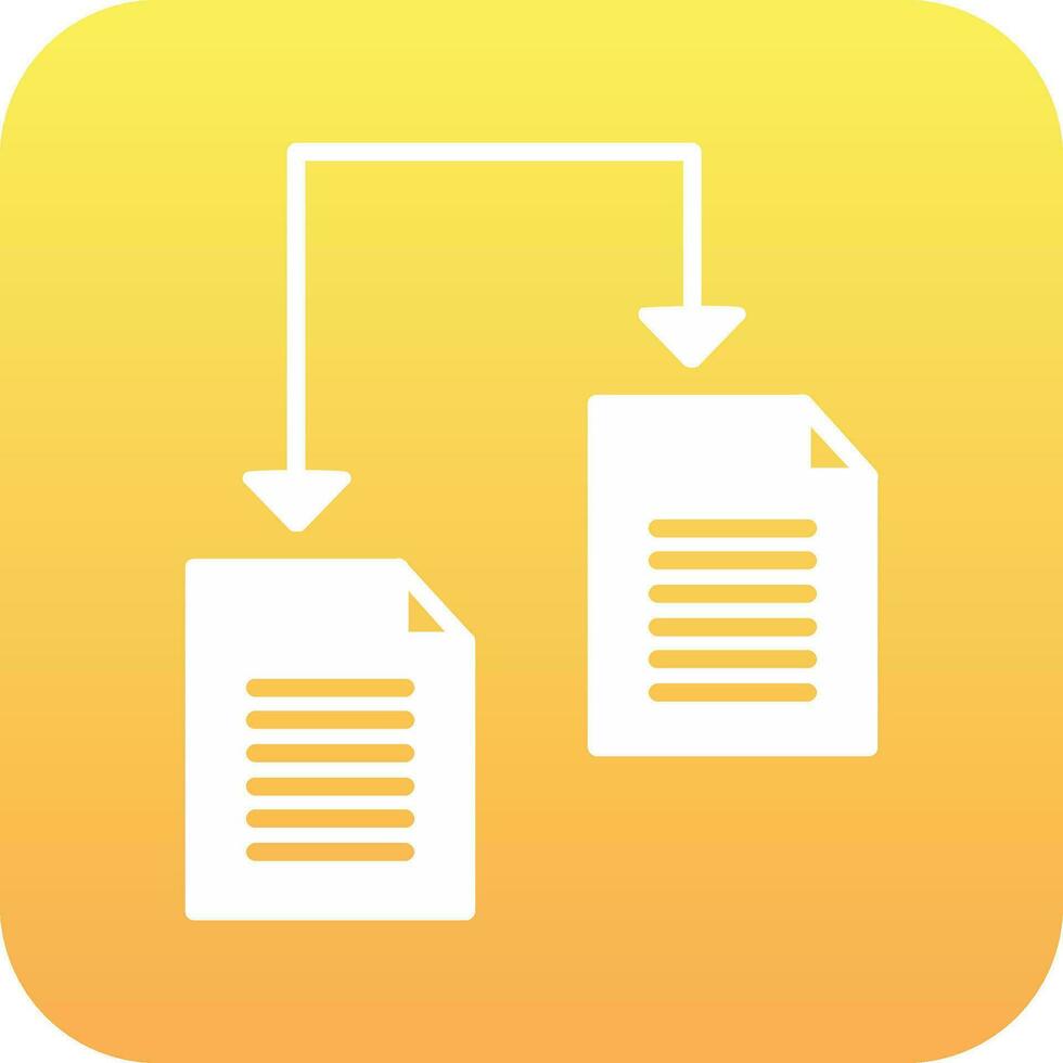 icône de vecteur de partage de fichiers