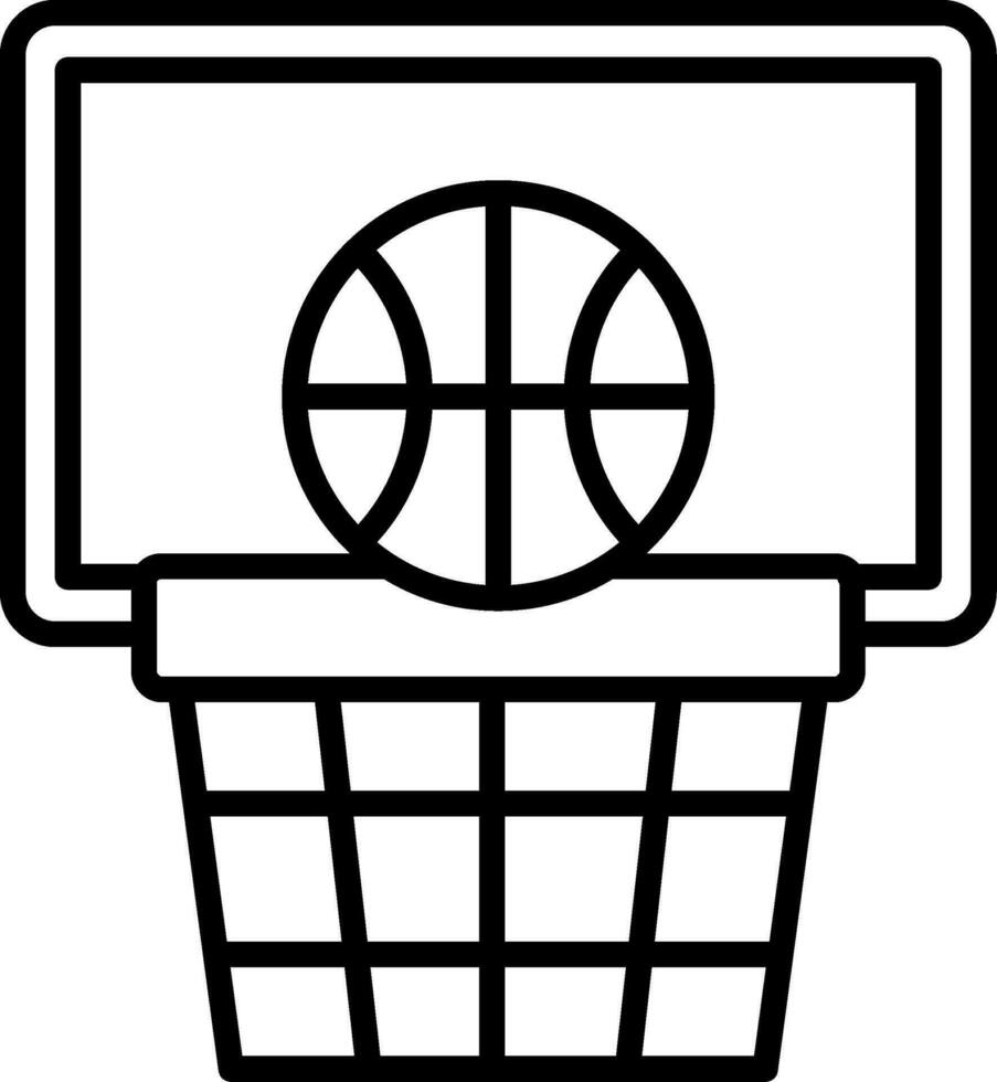 icône de vecteur de basket-ball