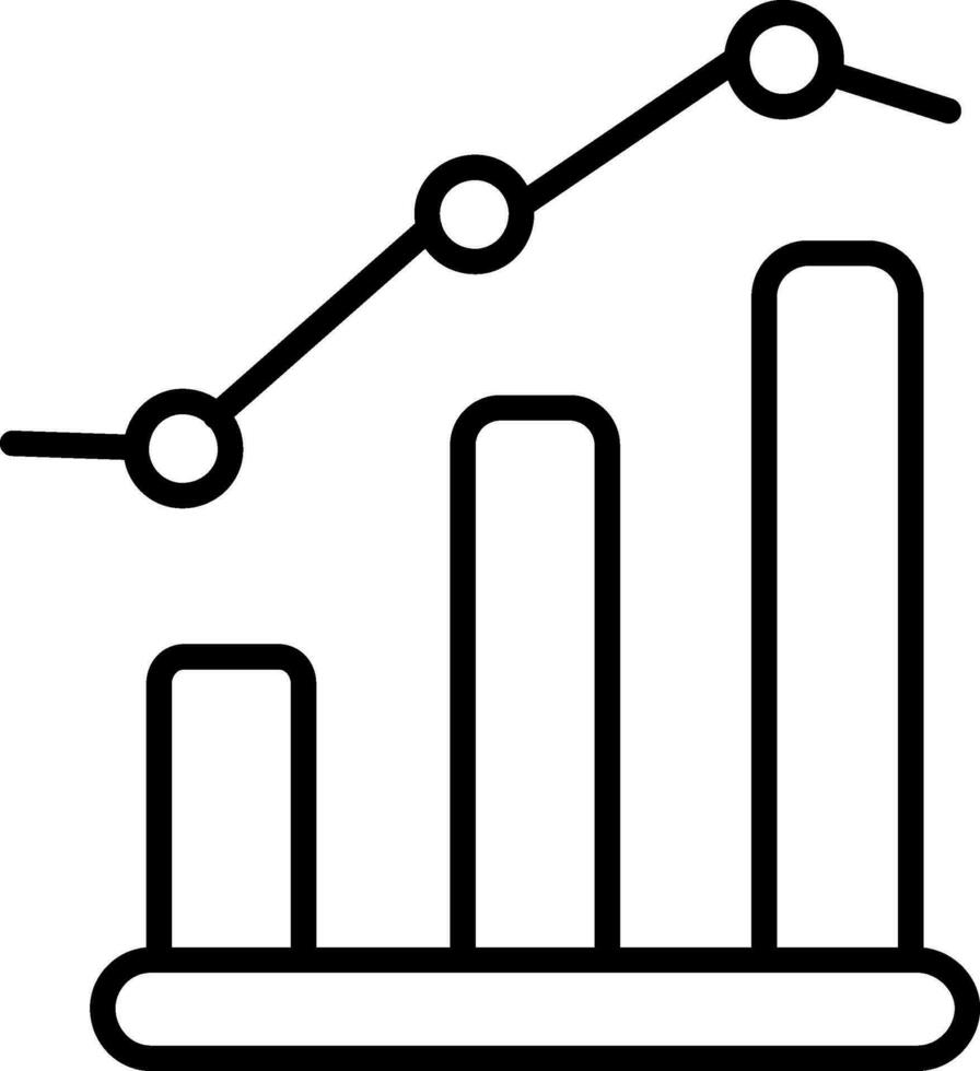 icône de vecteur de graphique à barres