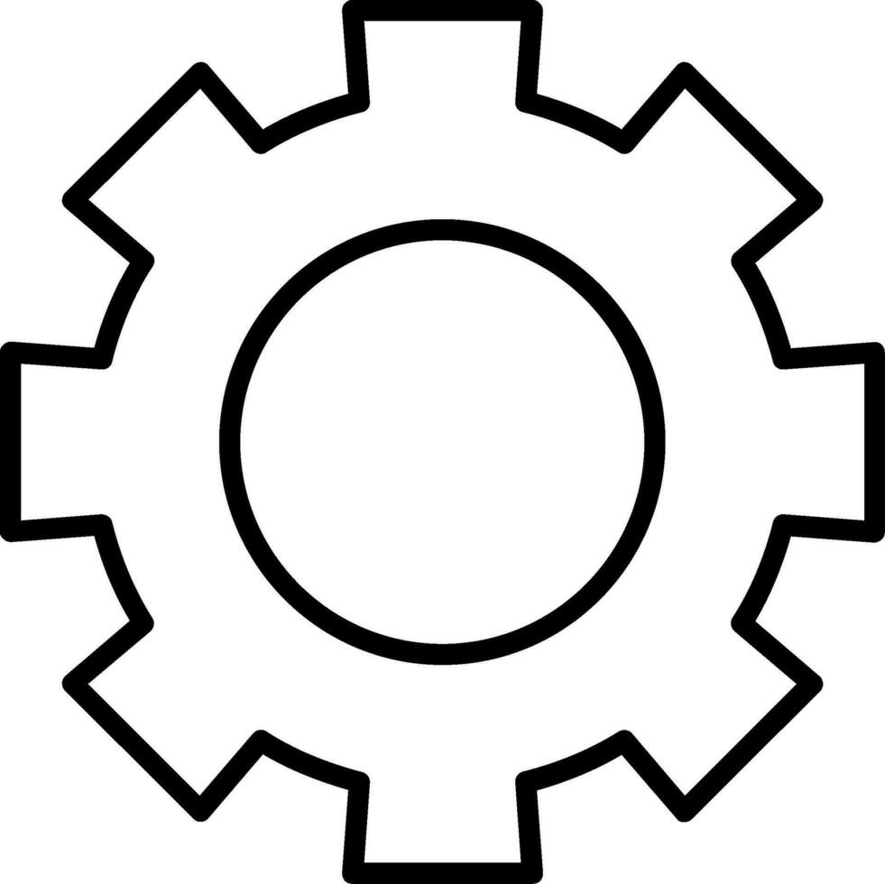 icône de vecteur de réglage