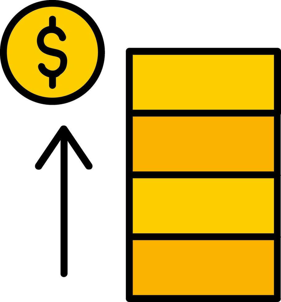 rentable vecteur icône