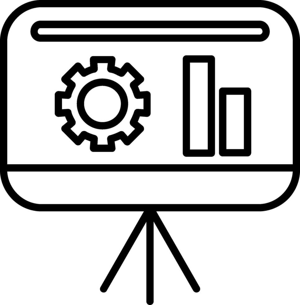 icône de vecteur de présentation