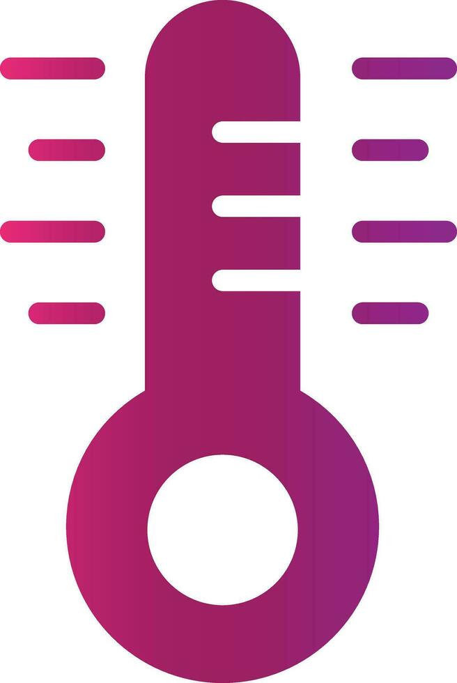 conception d'icône créative thermomètre vecteur