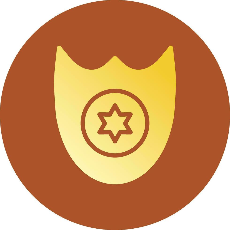 conception d'icône créative de badge vecteur