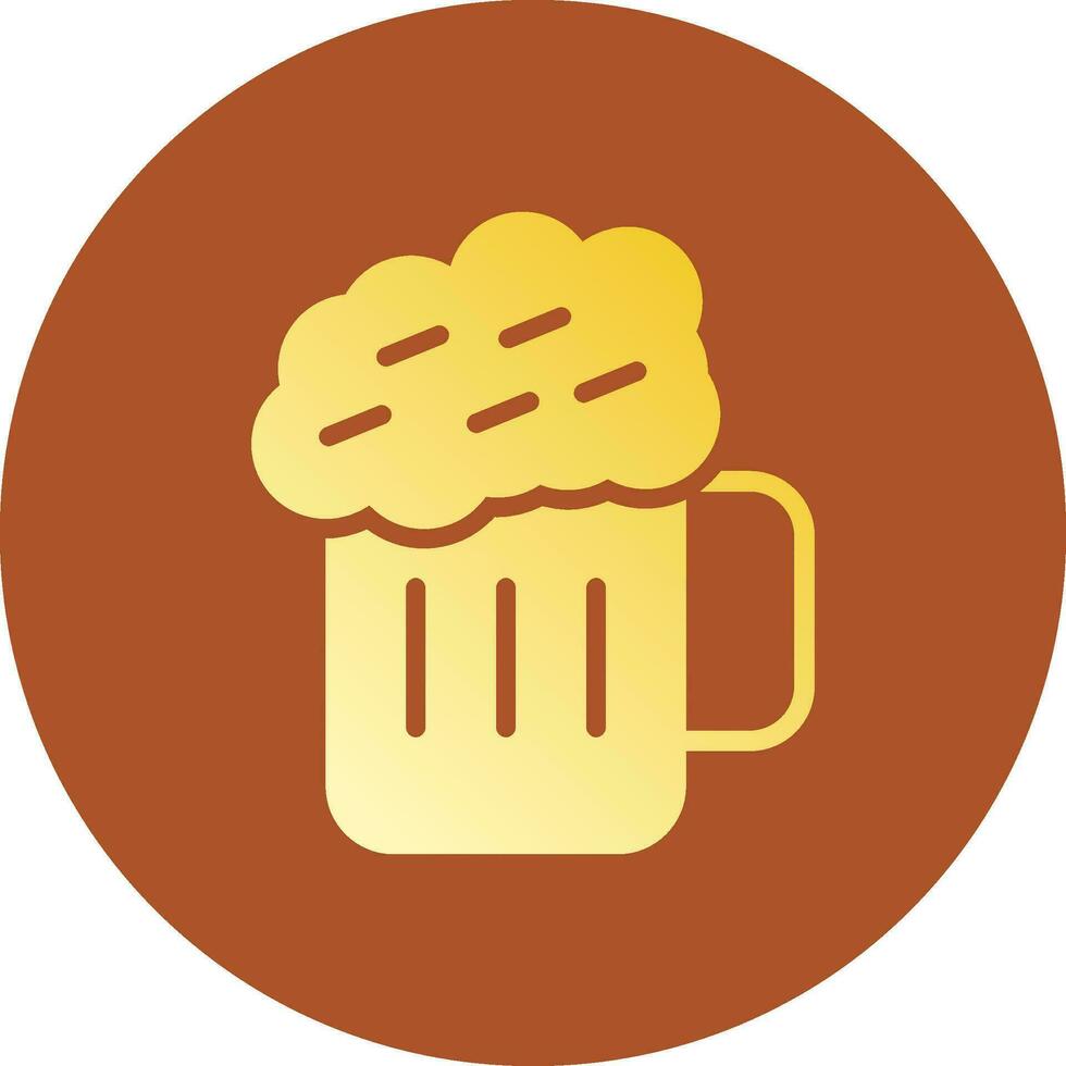 conception d'icône créative de bière vecteur