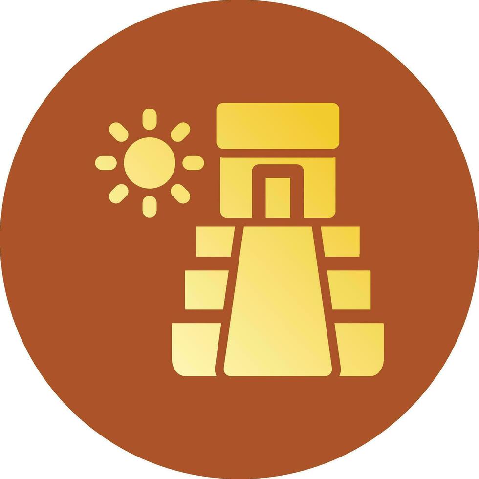 conception d'icône créative maya vecteur
