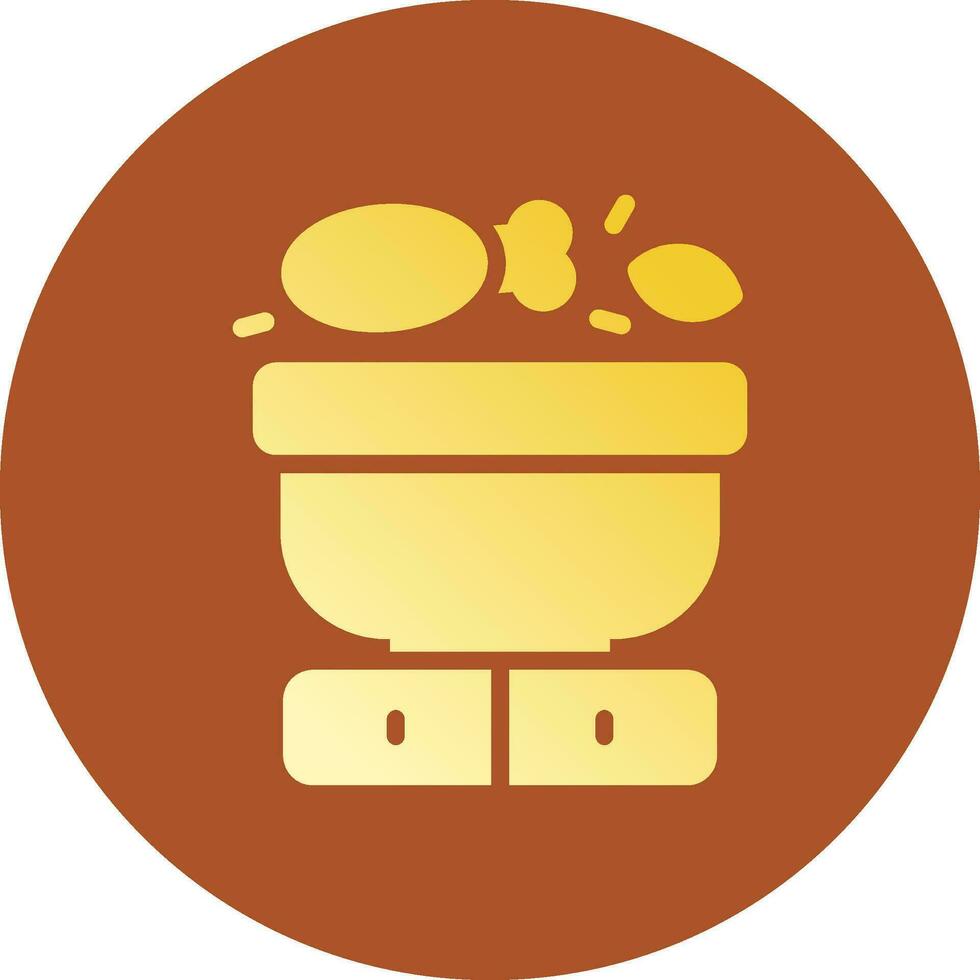 conception d'icônes créatives de cuisine vecteur