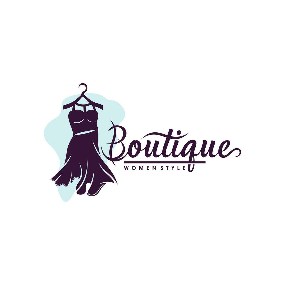 luxe boutique logo vecteur modèles