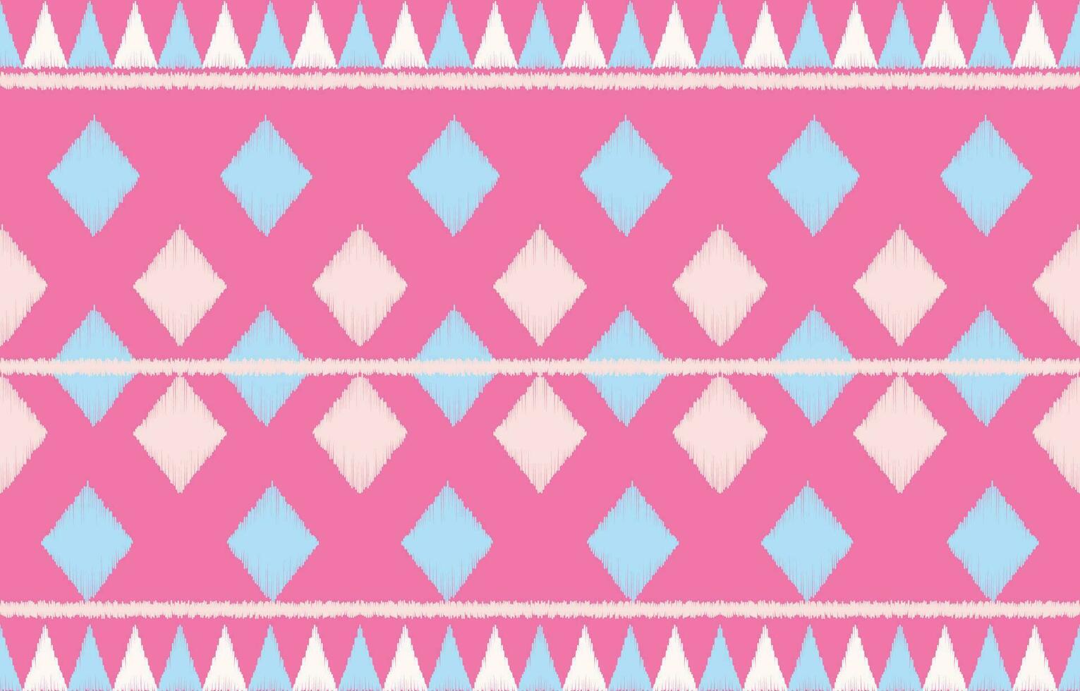 ethnique abstrait ikat art. aztèque ornement imprimer. géométrique ethnique modèle sans couture Couleur Oriental. conception pour Contexte ,rideau, tapis, fond d'écran, vêtements, emballage, batique, vecteur illustration.