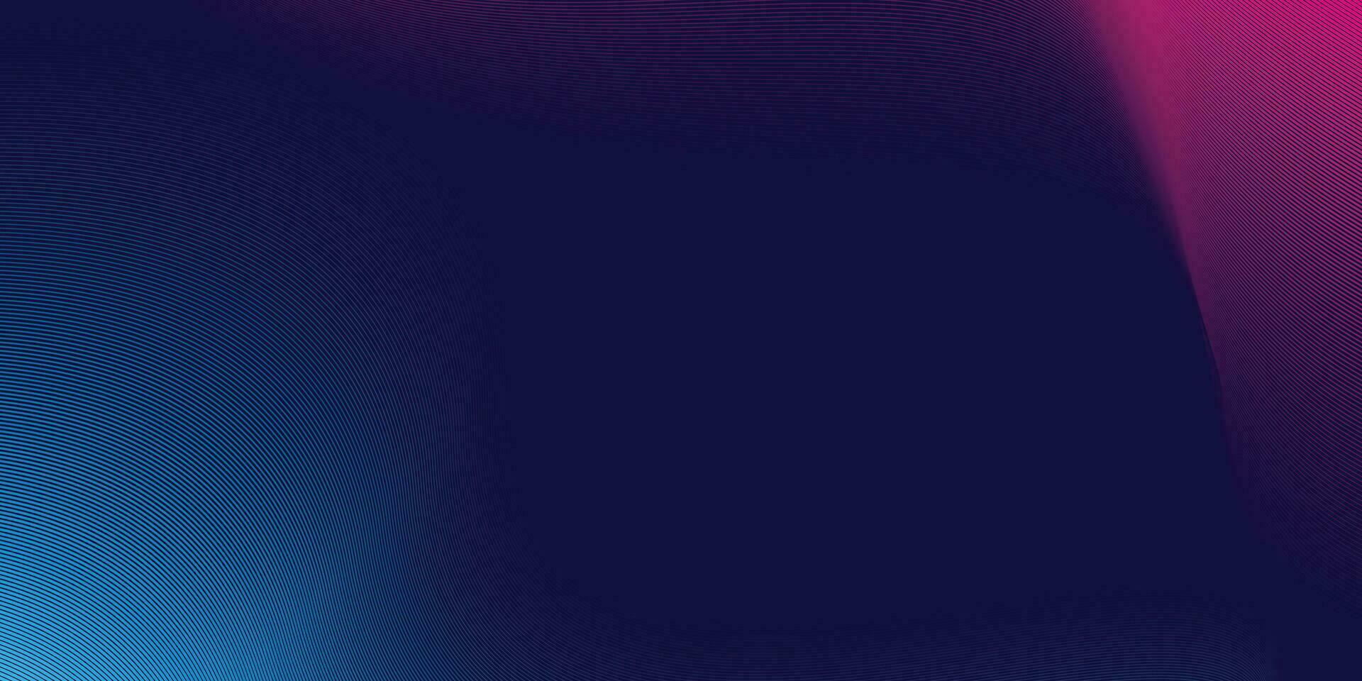abstrait coloré La technologie ligne vague arrière-plan, moderne violet bleu pente écoulement vague lignes. futuriste La technologie concept. vecteur illustration pro vecteur