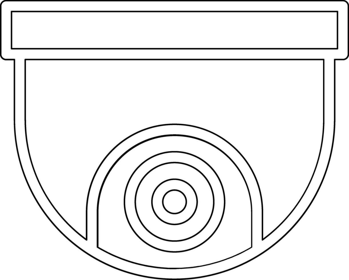 icône de vecteur de vidéosurveillance