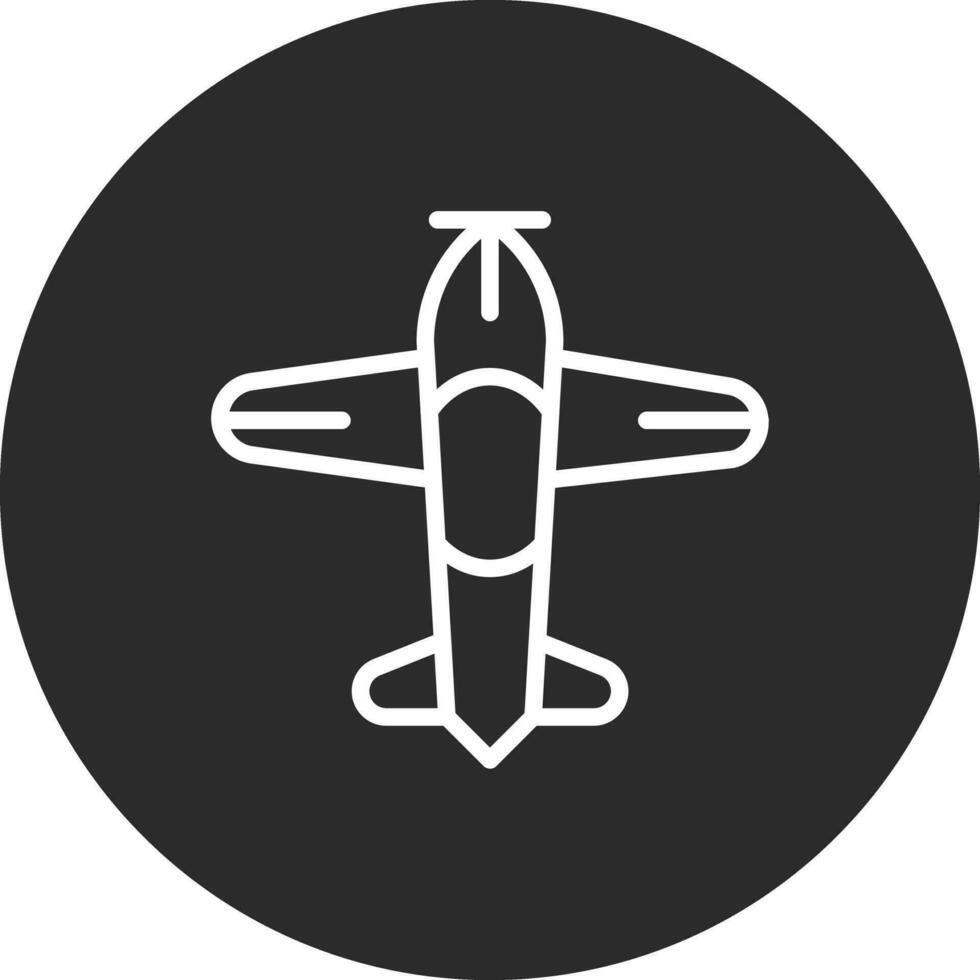 monoplan vecteur icône