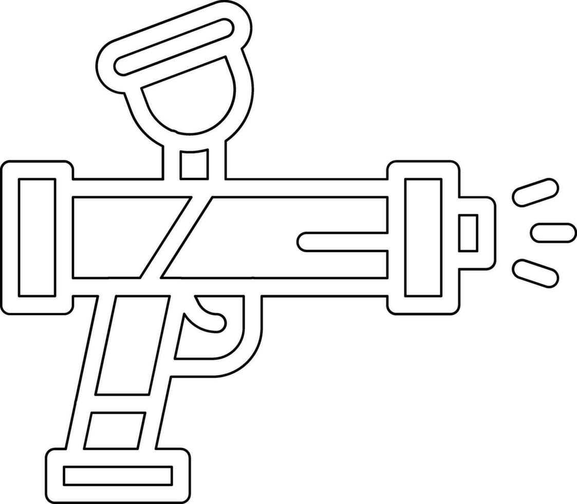 icône de vecteur aérographe