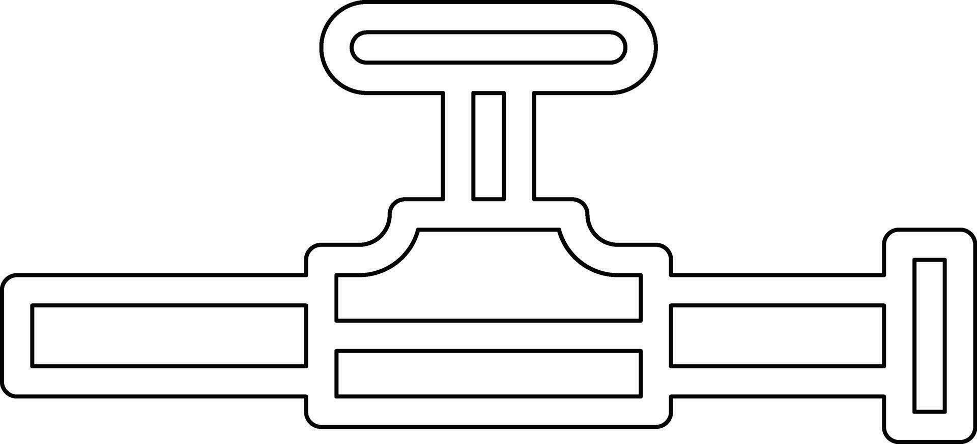 icône de vecteur de soupape