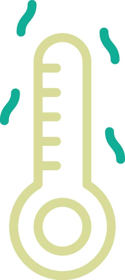 icône de vecteur de thermomètre