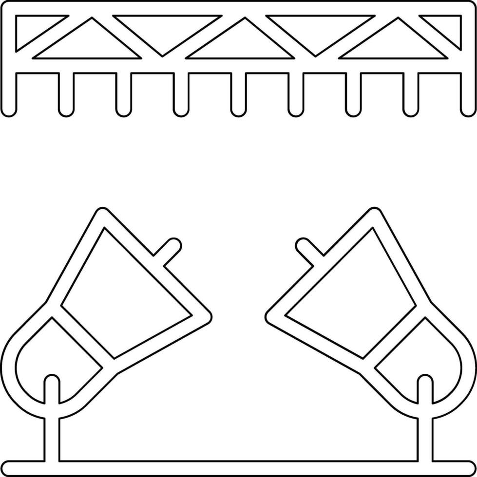 icône de vecteur de projecteur