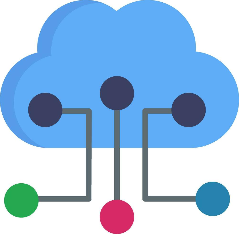 nuage configuration vecteur icône