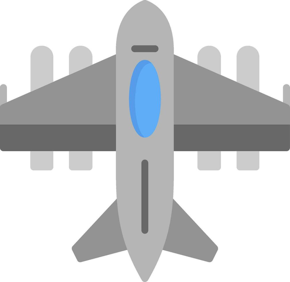 icône de vecteur de jet