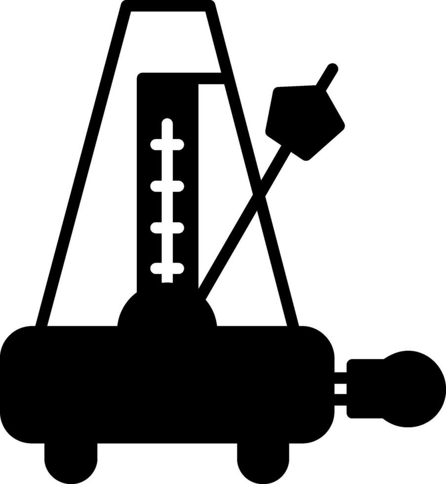 icône de vecteur de métronome