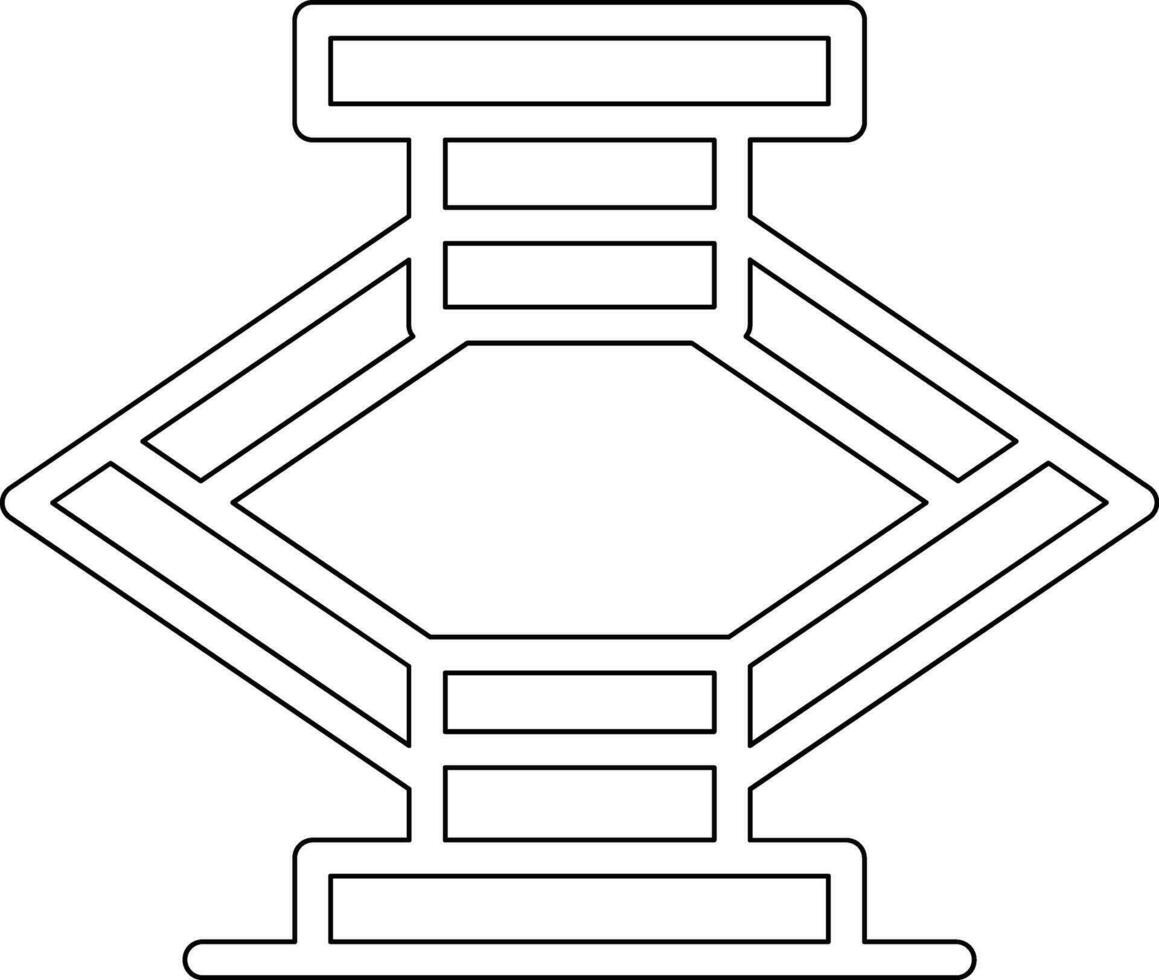 icône de vecteur de cric de voiture