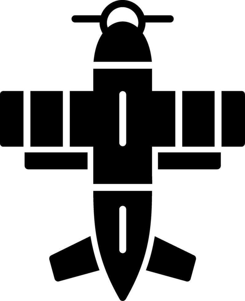 biplan vecteur icône