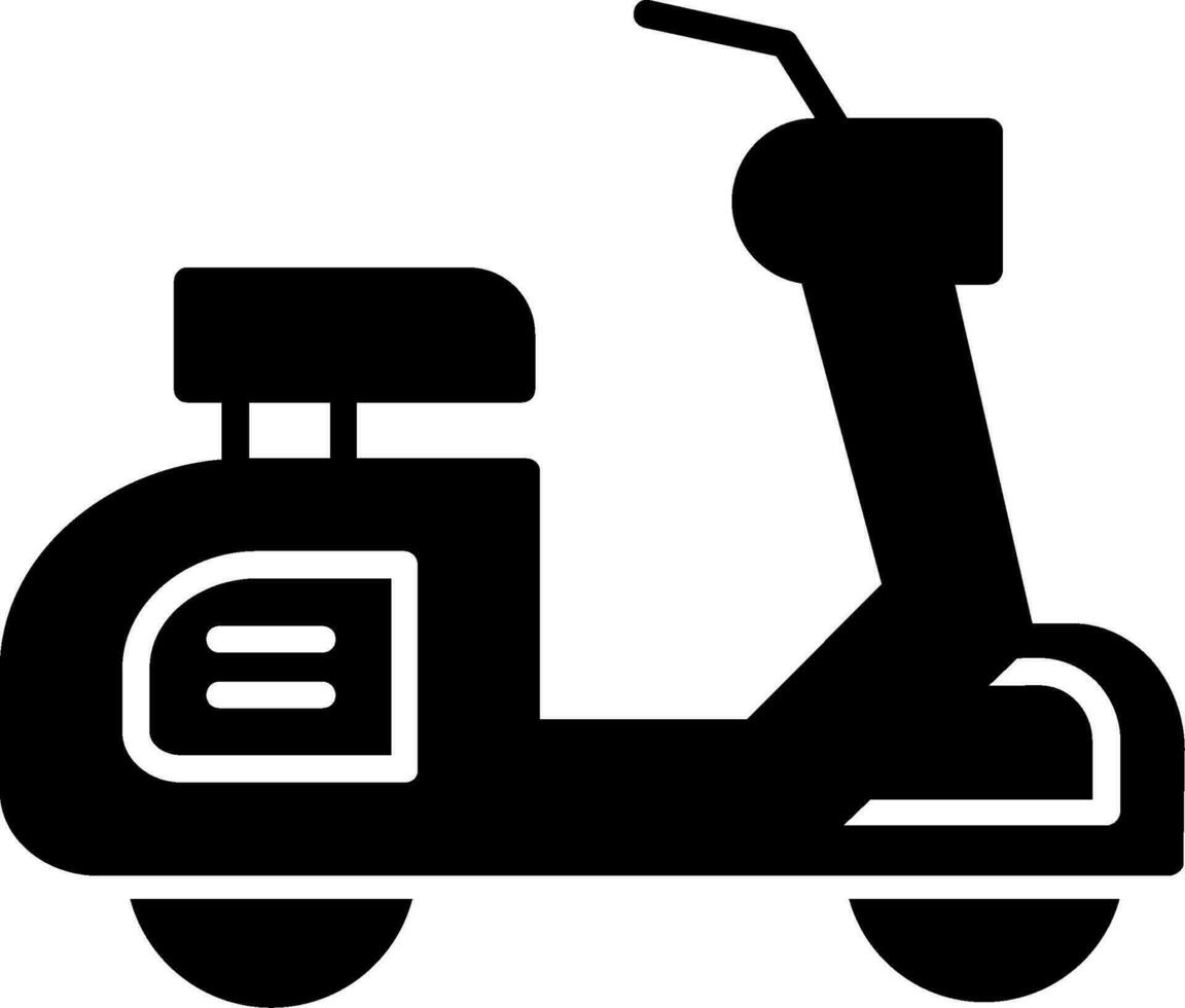 icône de vecteur de scooter