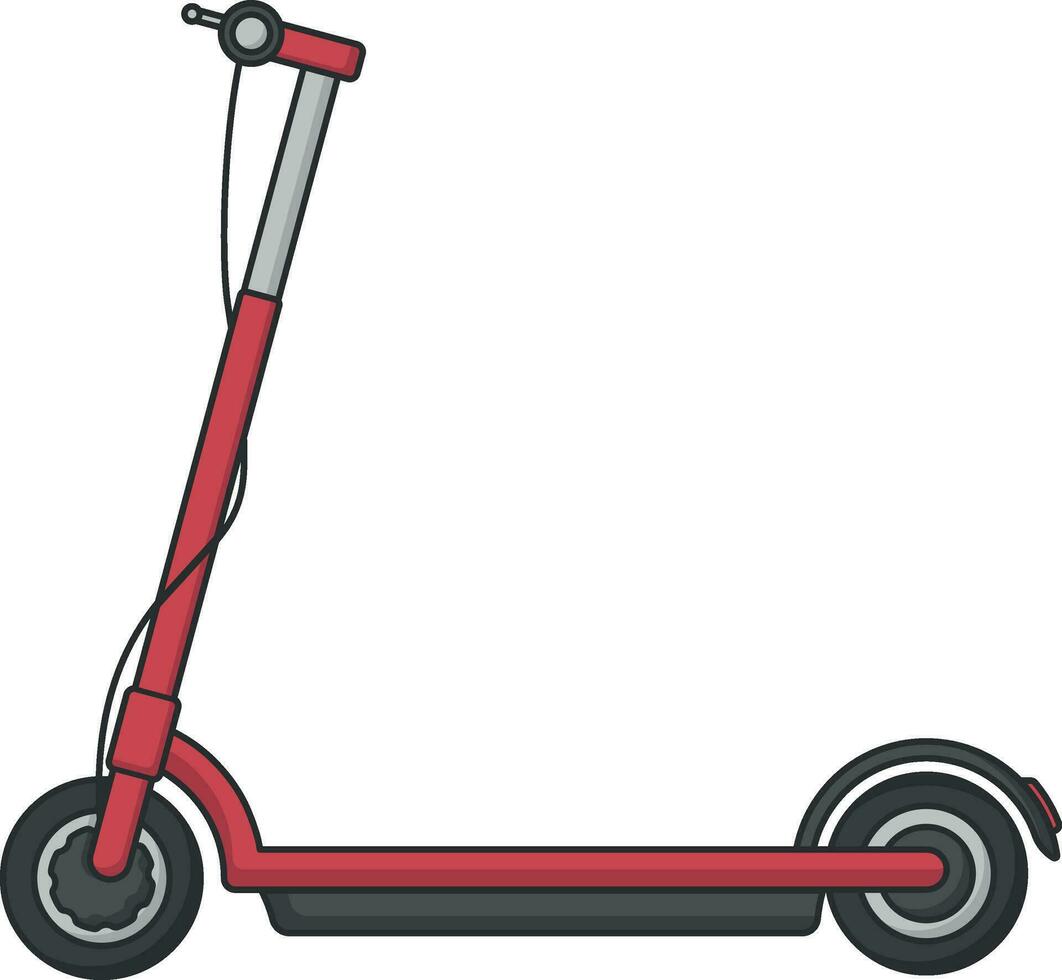 électrique scooter vecteur