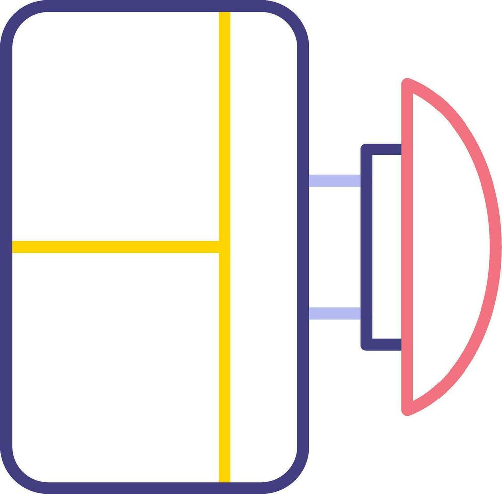 icône de vecteur de bouton d'urgence