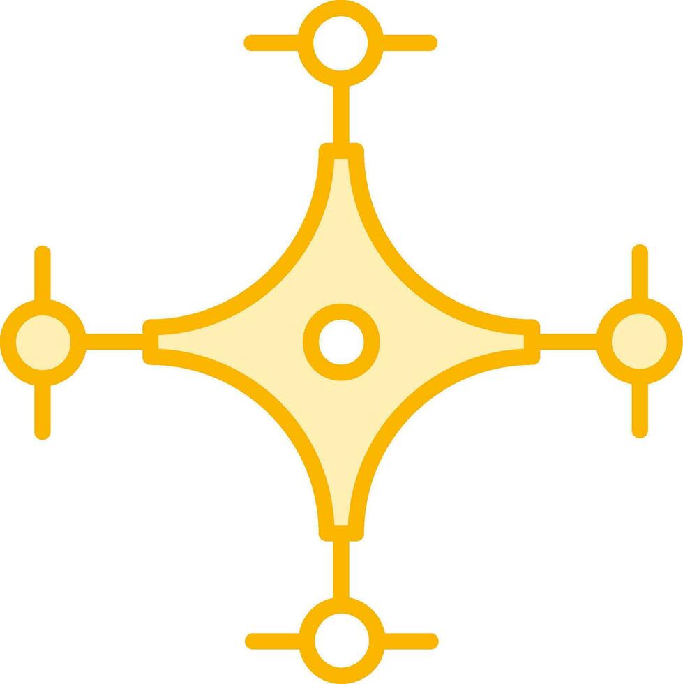 icône de vecteur de drone