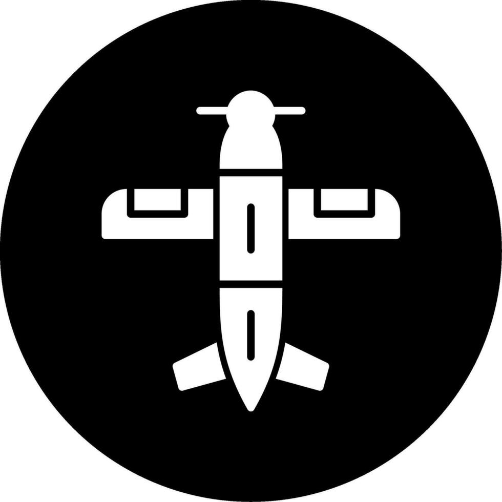 monoplan vecteur icône