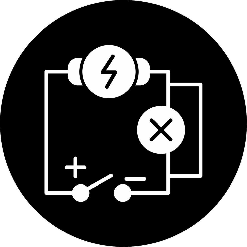 icône de vecteur de circuit électrique