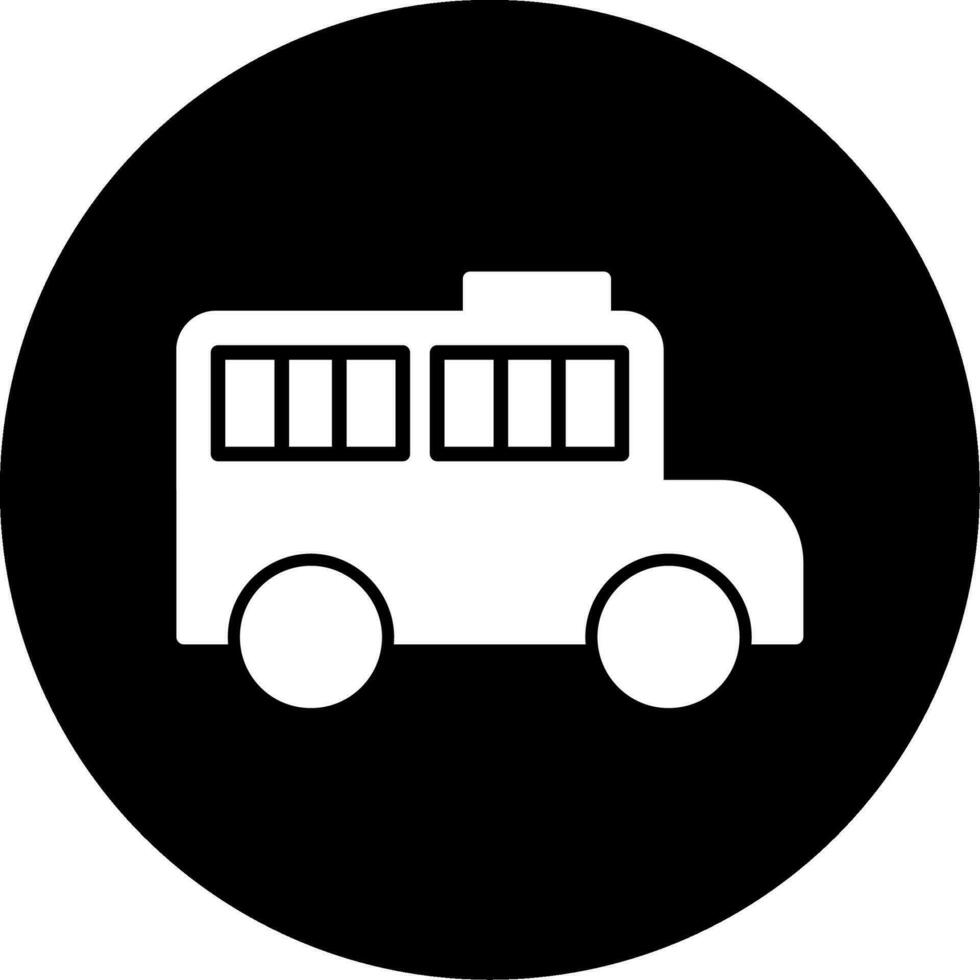 prison autobus vecteur icône