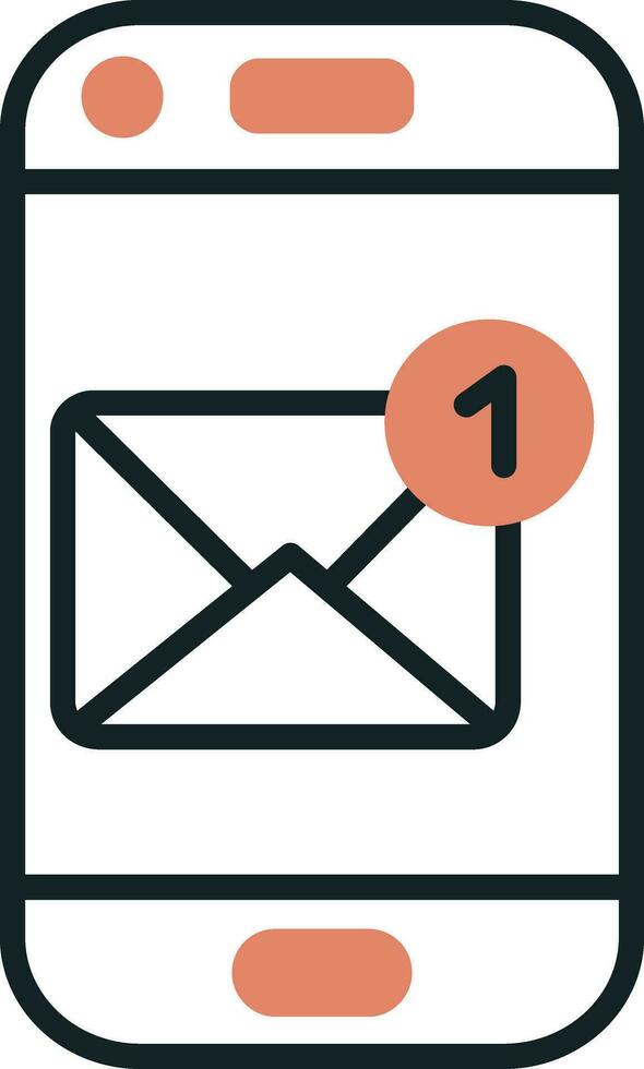 email notification vecteur icône