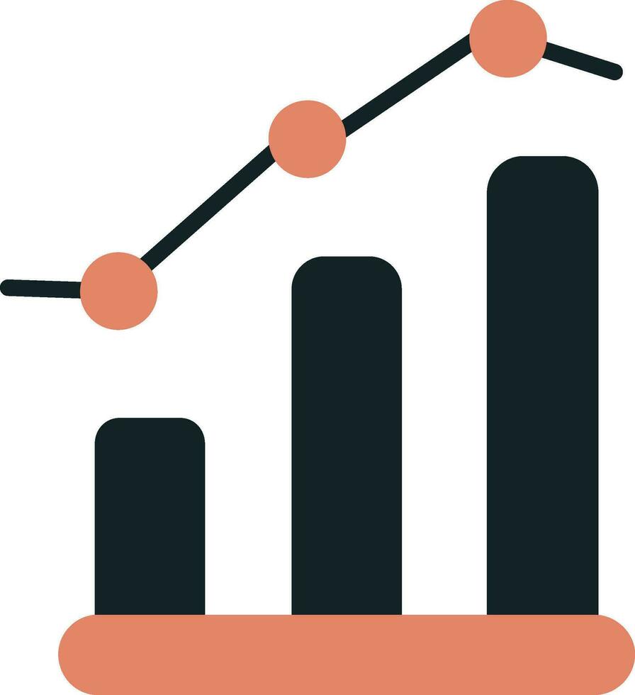 icône de vecteur de graphique à barres