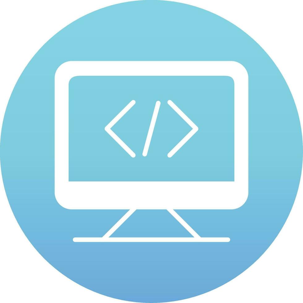icône de vecteur de code