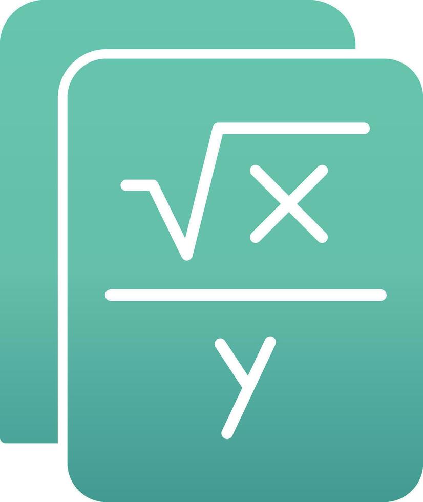 icône de vecteur de formule