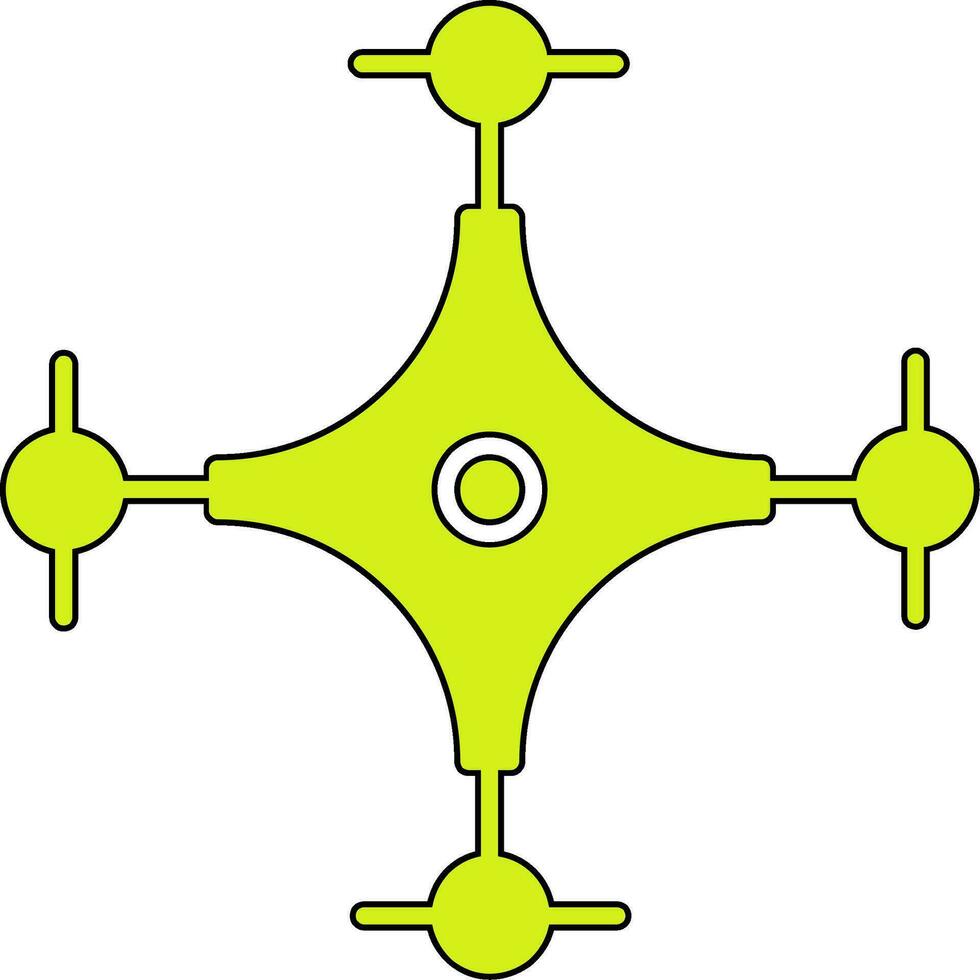 icône de vecteur de drone