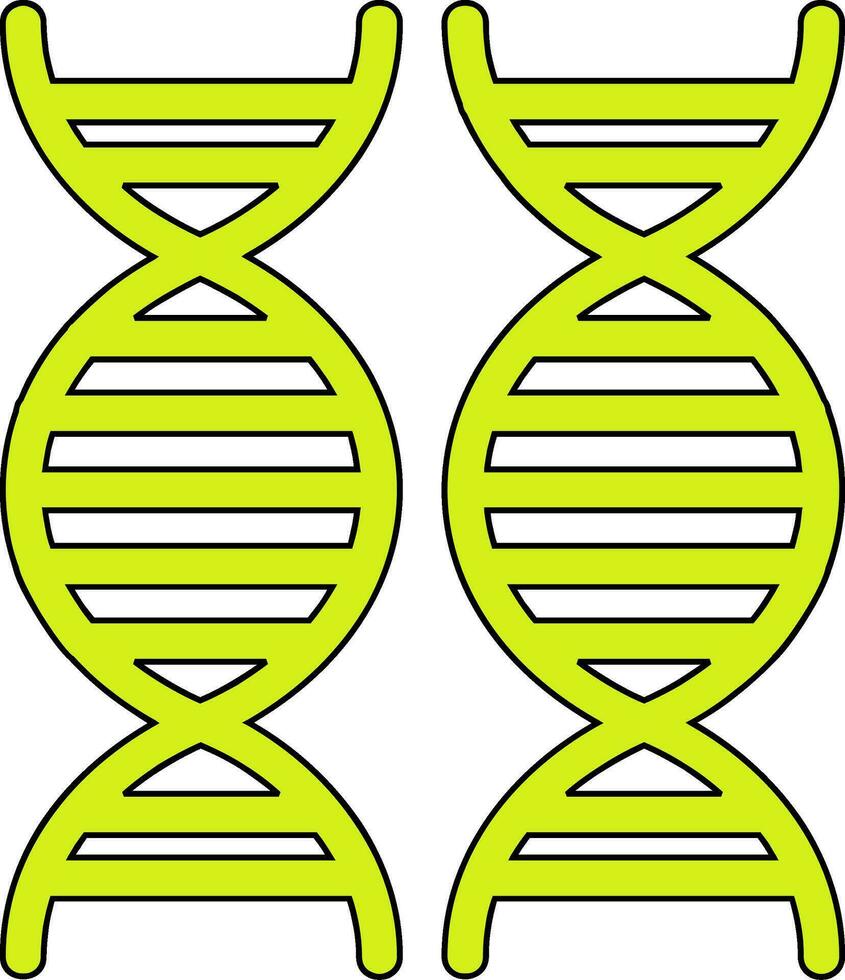 icône de vecteur d'adn