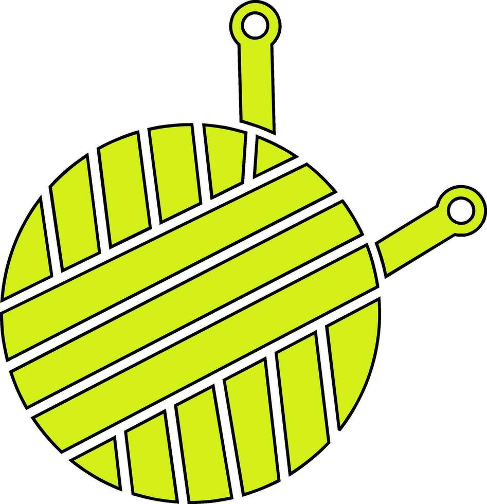 icône de vecteur de tricot