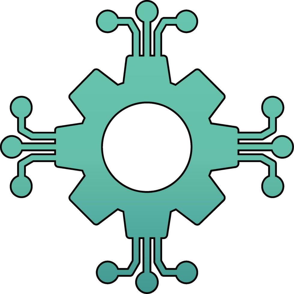 icône de vecteur de configuration