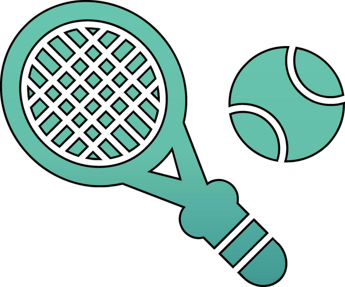 icône de vecteur de tennis