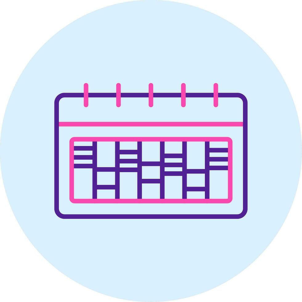 icône de vecteur de calendrier