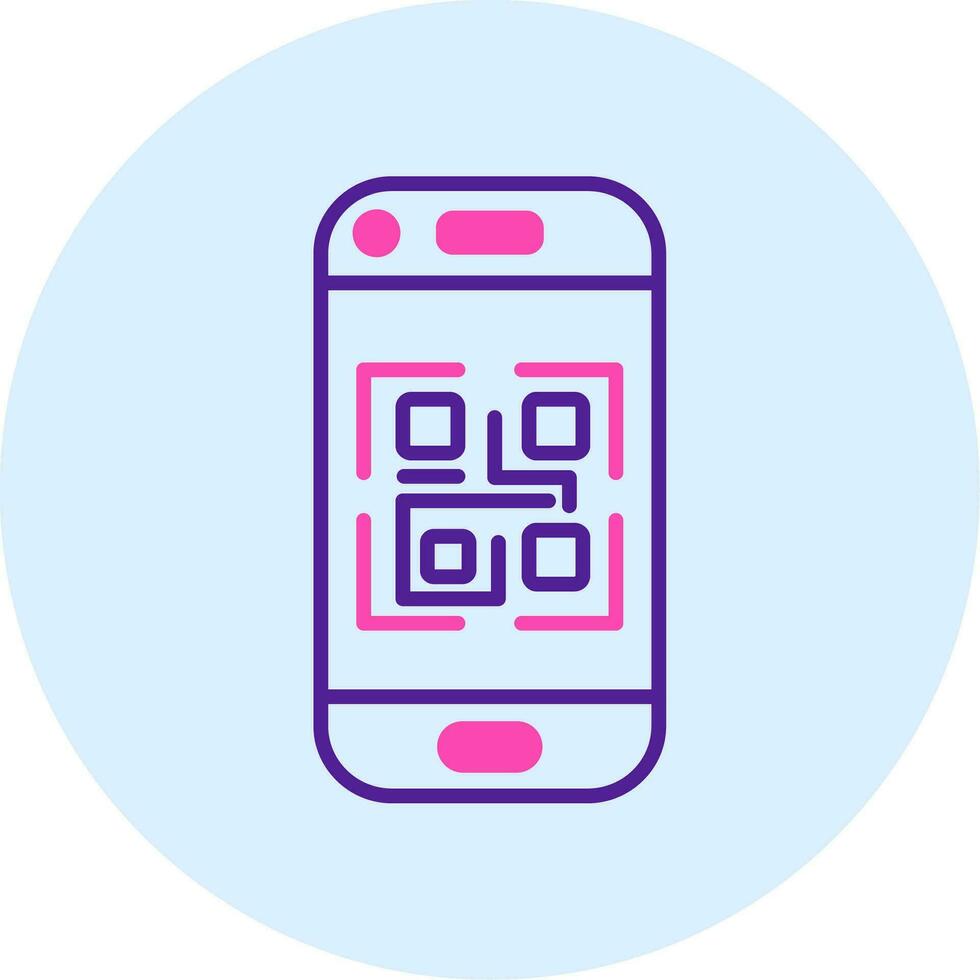 icône de vecteur de code qr