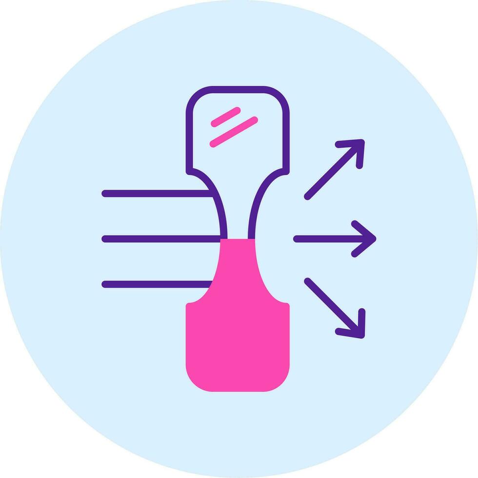 icône de vecteur de dispersion