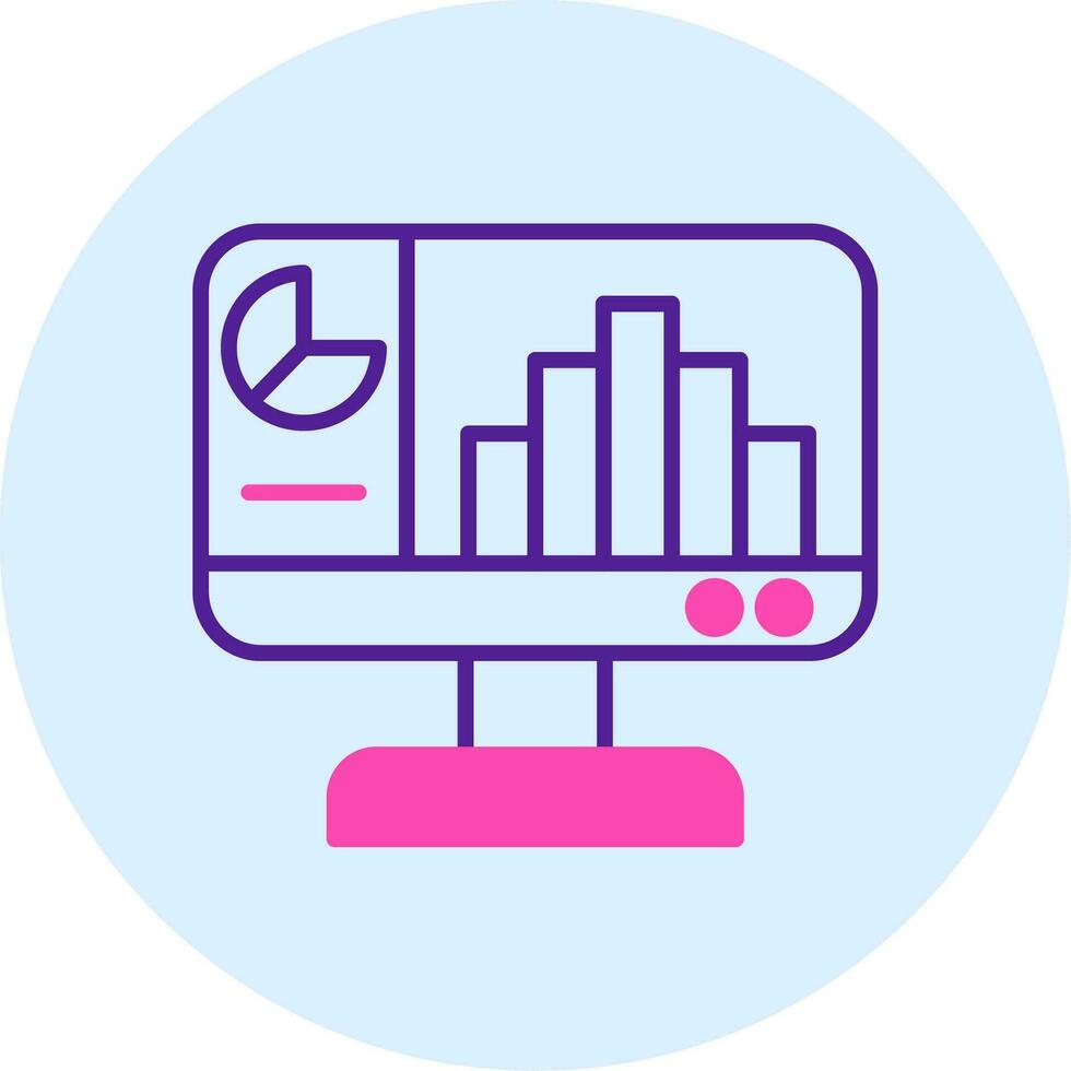 icône de vecteur de graphique à barres