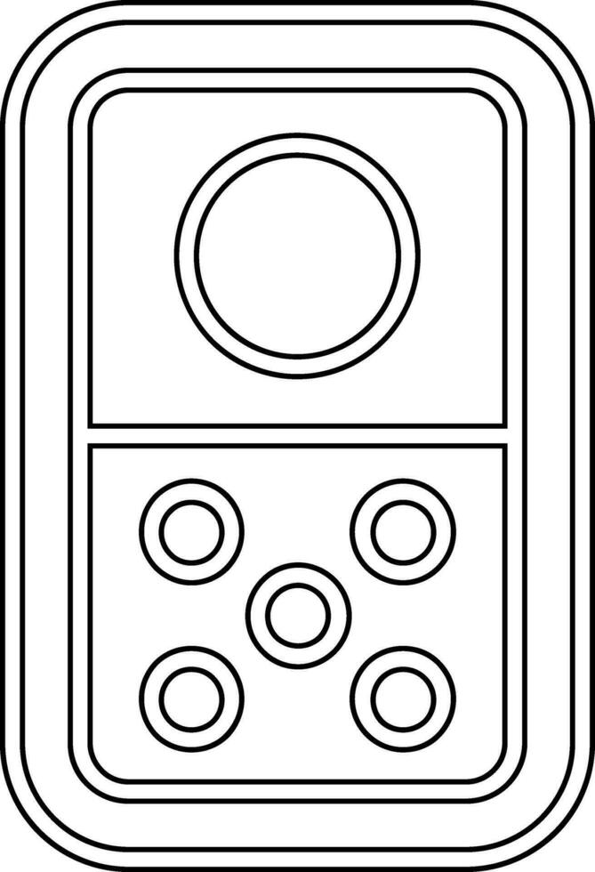 icône de vecteur de dominos