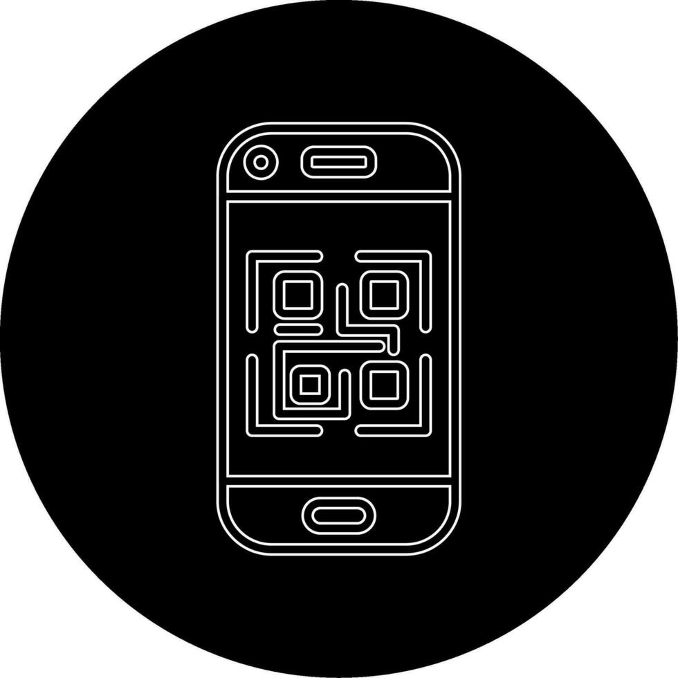 icône de vecteur de code qr