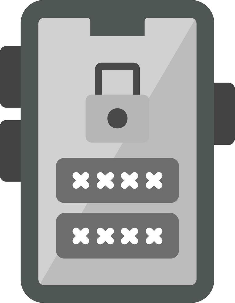 icône de vecteur de mot de passe